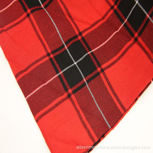recycle viscose  yarn dye fabric